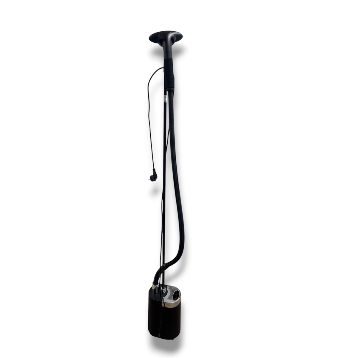 7181aa33cf56634db3899cd7499164a0jpg - Mezola OÜ Floor-standing electric air pump with a long hose and nozzle, standing upright on a white background.