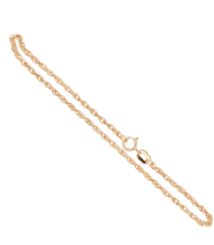Gold-toned double chain necklace with a lobster-claw clasp.